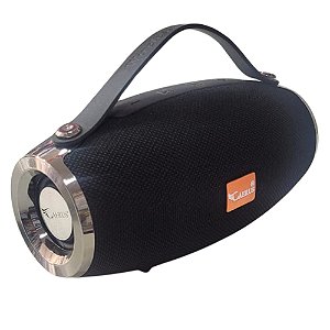 Caixa de Som 5W e Rádio FM Portátil Bluetooth USB Recarregavel Bivolts Pequeno CRS-RD6620