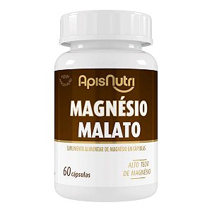 MAGNESIO MALATO - 60C - APISNUTRI