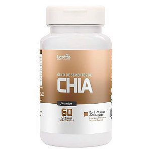 ÓLEO DE SEMENTE DE CHIA - 60 CAP - 500MG - LAVITTE