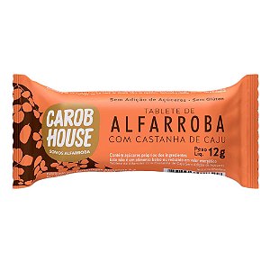 ALFARROBA C/ CAST CAJU - 12GR  - CAROB HOUSE