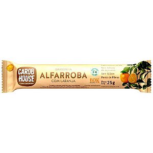 ALFARROBA C/ LARANJA - 25G - CAROB HOUSE