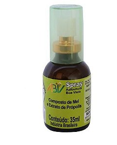 SPRAY COMPOSTO MEL E EXTRATO DE PRÓPOLIS - 35ML - ABV