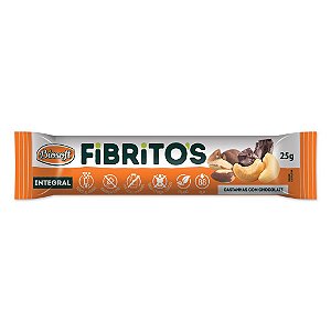 FIBRITOS CASTANHAS C/ CHOC - INTEGRAL 25G - BIOSOFT