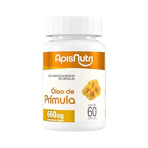 OLEO DE PRIMULA- 60CPS - 660MG - APISNUTRI