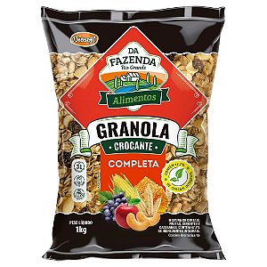 GRANOLA COMPLETA CROCANTE - 1KG- BIOSOFT