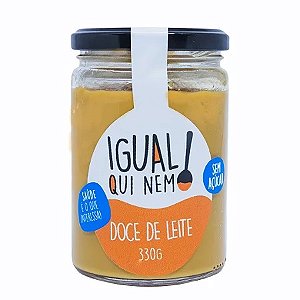 DOCE DE LEITE SEM AÇÚCAR - 330G - IGUAL QUI NEM