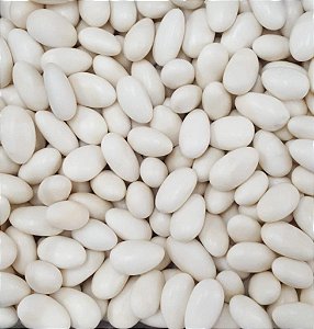 AMENDOA CONFEITADA BRANCA 100G