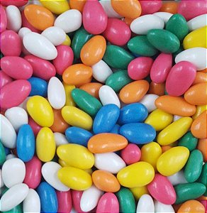 AMENDOA CONFEITADA COLORIDA 100G