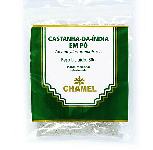 CASTANHA DA INDIA EM PO - 50GR - CHAMEL