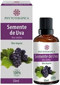 ÓLEO VEGETAL SEMENTE DE UVA 50ML - PHYTOTERÁPICA