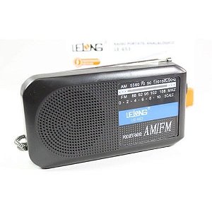 Radio Portatil A Pilha Am/Fm LE-653