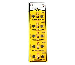 Bateria Mox Alcalina 1.5V MO-395 Cartela C/10