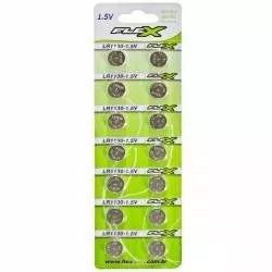 Bateria Tipo Botao Flex FX-LR44-1.5V C/14