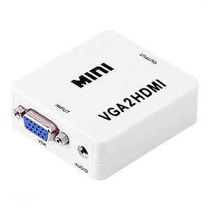 Adaptador Conversor de Vga para Hdmi