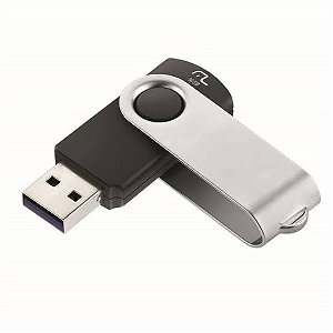 Pendrive USB 2.0 Preto 8GB