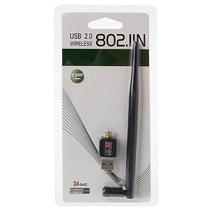 Antena Adaptador Wi-fi Usb 2.0 Wireless 802.lln