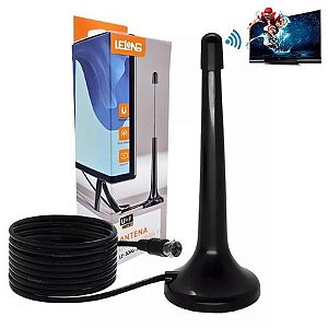 Antena Digital Interna Mini C/5 Metros de Fio LE-3094-3
