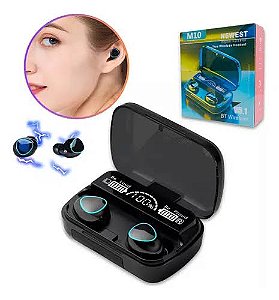 Fone de Ouvido Bluetooth M10