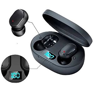 Fone de Ouvido Sem Fio Bluetooth C/Visor