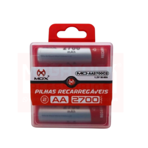 Pilha recarregavel MOX MO-AA2700 com 2