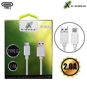 Cabo de Carga e Dados Usb Type-C XC-CD-75 1M