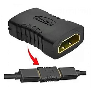 Adaptador Emenda Hdmi Fêmea X Hdmi Fêmea