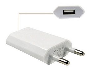 Carregador USB S/Cabo 5V 1A