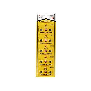 Bateria Mox Alcalina 1.5V MO-377 Cartela C/10