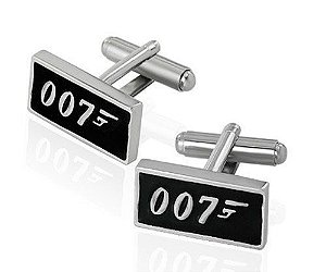 Super Abotoadura 007 Colecionável Importada