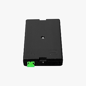 100 Unid Pto preta + Adaptador Sc/apc + Dupla Face E Tubete