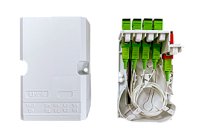 Mini Cdoi Cdoe Cto Plástico Think Predial 1x4 Apc