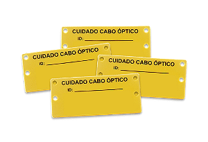 PLACA IDENTIFICAÇÃO ÓPTICA