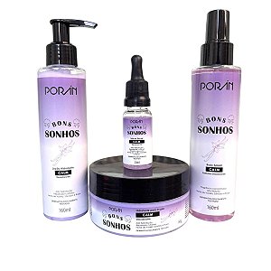 Linha Poran Bons Sonhos Loção Hidratante Serum Hidratante Para Os Pés Body Splash Locao Corporal Poran