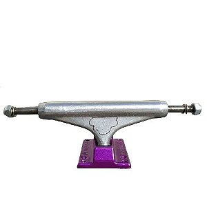 Truck Essência 149mm - Prata com Roxo