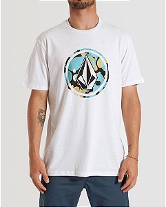 Camiseta Volcom Liquid Light Branca