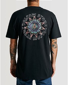 Camiseta Volcom Star Shields Preta