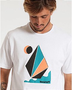 Camiseta Volcom Skeg Branca