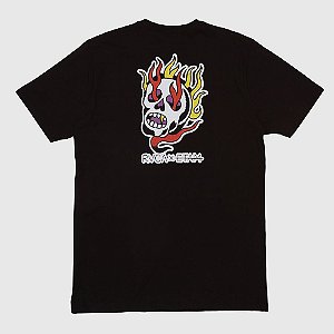 Camiseta RVCA Etam Skull Fire