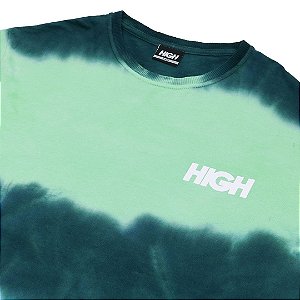 Camiseta High Tee Kidz Tie Dye Green