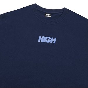 Camiseta High Tee Tonal Logo Navy