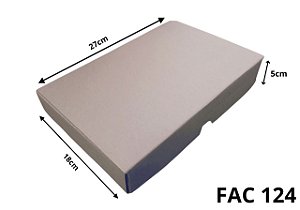 Caixa Papelao Corte Vinco 26x18x5,5 (FAC 124) c/10 Unidades