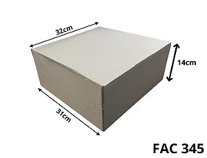 Caixa Papelao Corte Vinco 32x31x14 (FAC 345) c/10 Unidades