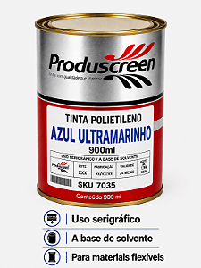 Tinta Polietileno (PE) - Azul Ultramarinho - 900ml