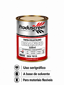 Tinta Polietileno (PE) - Branco - 225ml