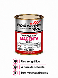 Tinta Polietileno (PE) - Magenta - 225ml