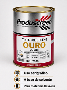 Tinta Polietileno (PE) - Ouro - 900ml