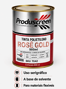 Tinta Polietileno (PE) - Rose Gold - 900ml