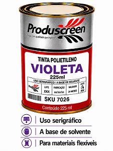 Tinta Polietileno (PE) - Violeta - 225ml