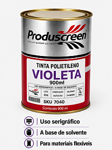 Tinta Polietileno (PE) - Violeta - 900ml
