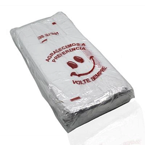Sacola Plastica Biodegradavel Volte Sempre 30x45 (Milheiro)
